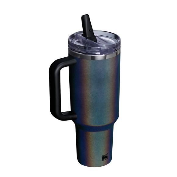 Stanley Quencher 40 Tumbler  Iridescent Limited Edition Midnight Glitz Pro Tour - Picture 2 of 3